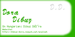 dora dibuz business card